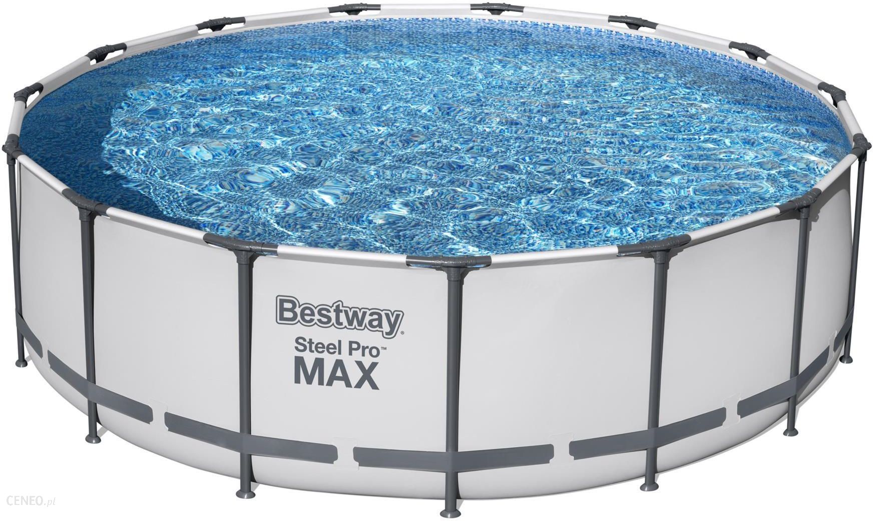 Basen ogrodowy Bestway Steel Pro 56438 o wymiarach 457x122 cm
