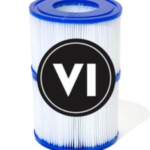 Bestway Zestaw filtrów TYP VI 10,6x8cm 2 szt. (60311)