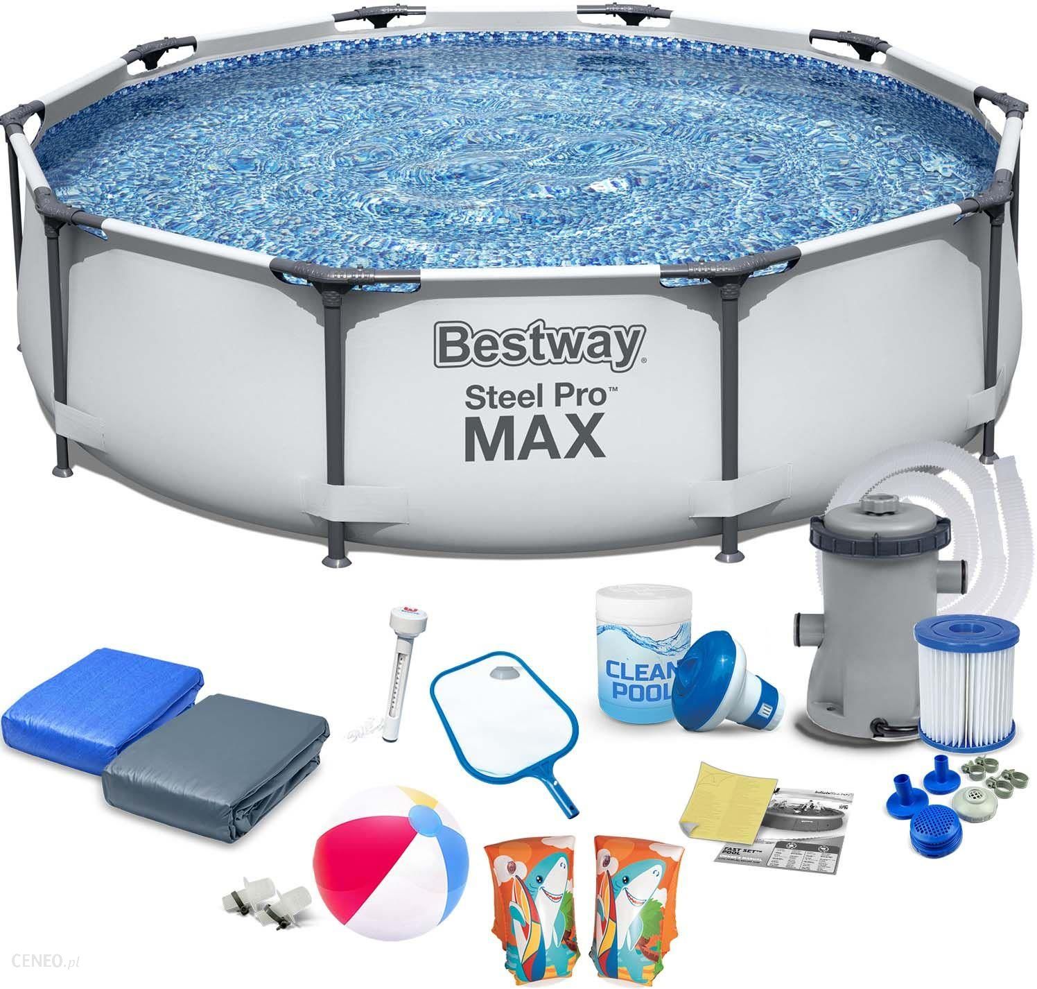 Zestaw Basenu Bestway Steel Pro MAX 305 x 76 cm