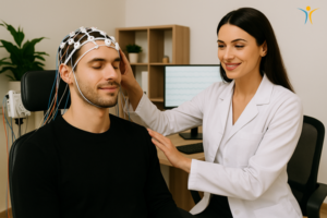 Wypełnianie wniosku kredytowego przy biurku z dokumentami